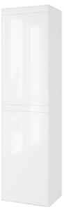 Excellent Vysoká koupelnová skříňka Finli 40x150 cm, bílá