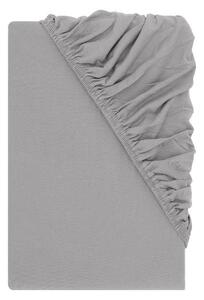 Livarno® Žerzejové napínací prostěradlo, 90-100 x 200 cm (šedá) (100401411002)