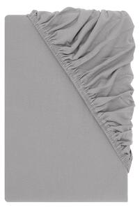 Livarno® Žerzejové napínací prostěradlo, 90-100 x 200 cm (šedá) (100401411002)
