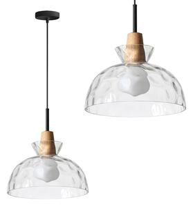 TooLight Závěsná lampa La Belle XXV černá/hnědá