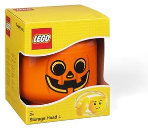 LEGO úložná hlava (velikost L) - dýně