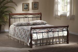 Manželská postel VENECJA 140x200 cm s roštem