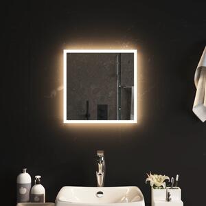 Koupelnové zrcadlo s LED osvětlením 40 x 40 cm