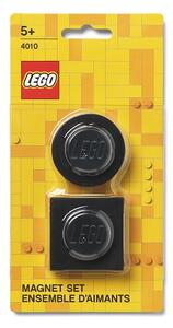 LEGO magnetky, set 2 ks - černá