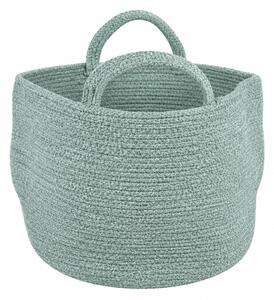 Úložný koš s uchy COTTON HAVEN 35x35 cm - více barev Barva: Zelená