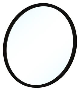 Kulaté zrcadlo Grace v rámu - 60 cm - černá