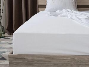 Jersey prostěradlo HIGHFIT bílé 90 x 200 cm