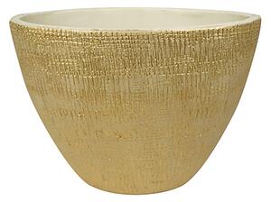 Ter Steege Váza široká Ryan shiny sand D33x16 H25