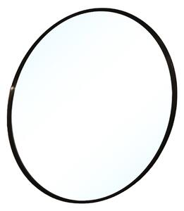 Velké kulaté zrcadlo Grace - 100 cm - černá