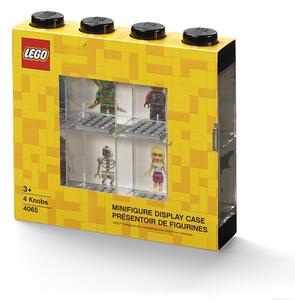LEGO sběratelská skříňka na 8 minifigurek - černá