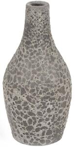Šedá keramická váza Kave Home Amaranta 14 cm