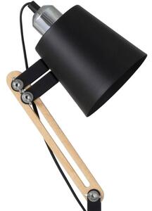 Černá kovová stolní lampa Somcasa Antia 55 cm