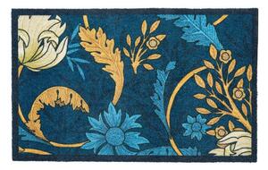 Rohožka 50x80 cm William Morris Blue – Artsy Doormats