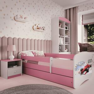 Kocot kids Dětská postel Babydreams formule jedna růžová