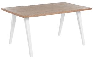 Jídelní stůl LENISTER Hnědá/Bílá 150 cm 90 cm