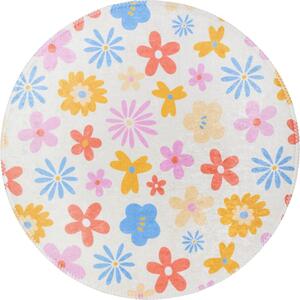 Pratelný dětský koberec ø100 cm Joyfull Garden – Vitaus