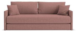 Růžová žinylková rozkládací pohovka 209 cm Shannon – Cosmopolitan Design