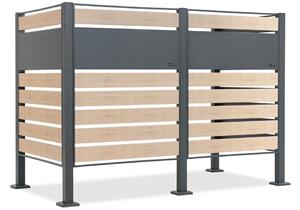 Skříň pro 2 odpadkové koše 120l nebo 240l Breda CoverTech