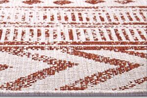 NORTHRUGS - Hanse Home koberce Kusový koberec Twin Supreme 105415 Biri Cayenne – na ven i na doma - 80x350 cm