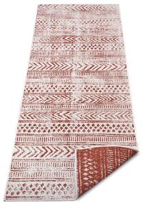 NORTHRUGS - Hanse Home koberce Kusový koberec Twin Supreme 105415 Biri Cayenne – na ven i na doma - 80x350 cm