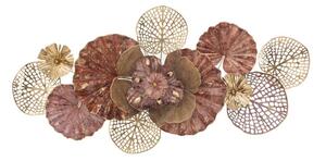 Kovová závěsná dekorace Mauro Ferretti Flowery, 118 x 58 cm