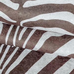 Ayyildiz koberce Kusový koberec Etosha 4111 brown (tvar kožešiny) ROZMĚR: 100x135 tvar kožešiny