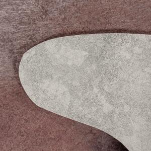 Ayyildiz, Moderní kusový koberec Etosha 4112 brown (tvar kožešiny) | Hnědá Typ: 150x200 cm