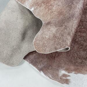 Ayyildiz koberce Kusový koberec Etosha 4112 brown (tvar kožešiny) - 100x135 tvar kožešiny cm