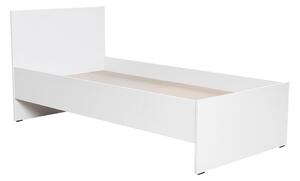 Bílá jednolůžková postel 90x190 cm KRY – Kalune Design