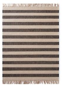 Černý/krémový oboustranný/ručně tkaný jutový koberec 200x300 cm Playa – Hanse Home