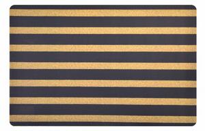 Cookini Prostírání Stripe 43,5 x 28,2 cm zlaté/černé