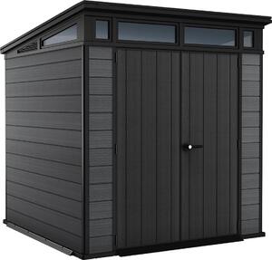 Cortina zahradní domek 7 × 7 šedá