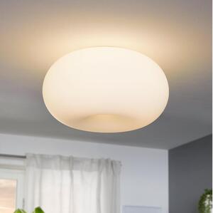 EGLO 86812 - Stropní svítidlo OPTICA 2xE27/60W/230V opálové sklo