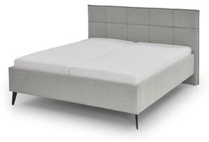 Světle šedá dvoulůžková postel 160x200 cm Paulo – Meise Möbel