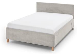 Béžová dětská postel s úložným prostorem 120x200 cm Cool – Meise Möbel
