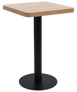Bistro stolek světle hnědý 50 x 50 cm MDF
