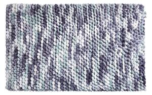 LineaDue PUNTO - Koupelnová předložka stříbrná šedá Rozměr: 60x100 cm