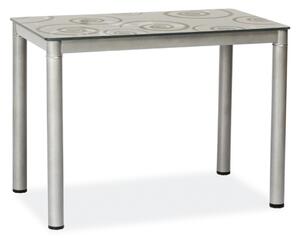 SIGNAL Jídelní stůl DAMAR šedý 80x60x75