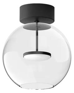 Linealight Stropní LED svítidlo Cristalbolla_S ø24,5 cm, 10W Barva: Černá, Chromatičnost: 2700K