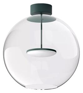 Linealight Stropní LED svítidlo Cristalbolla_S ø44 cm, 23W Barva: Petrolejová, Chromatičnost: 3000K