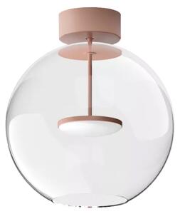 Linealight Stropní LED svítidlo Cristalbolla_S ø34 cm, 17W Barva: Broskvová, Chromatičnost: 2700K