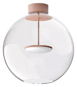 Linealight Stropní LED svítidlo Cristalbolla_S ø44 cm, 23W Barva: Broskvová, Chromatičnost: 2700K