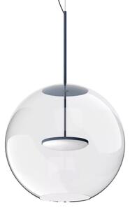 Linealight Závěsné LED svítidlo Cristalbolla_P ø44 cm, 23W Barva: Tmavě modrá, Chromatičnost: 2700K