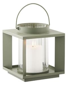Kovová/skleněná lucerna (výška 20,5 cm) Lohals – House Nordic