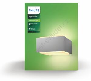 Philips 17337/87/PN - Venkovní nástěnné svítidlo MYGARDEN HEDGEHOG E27/42W IP44 P1786
