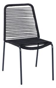 Set 4 černých jídelních židlí Kai a přírodního stolu Thor – Bonami Essentials