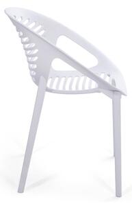 Set 4 bílých jídelních židlí Jaanna a přírodního stolu Marienlist – Bonami Essentials