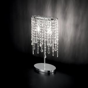Ideal Lux - Křišťálová stolní lampa 2xE14/40W/230V ID008356