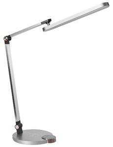 LED stolní lampa CAROY s bezdrátovou nabíječkou Šedá