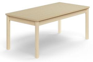 AJ Produkty Stůl DECIBEL, 1400x700x590 mm, akustická HPL deska, bříza